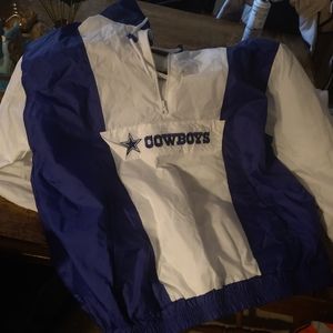 Women cowboy NFL windbreaker